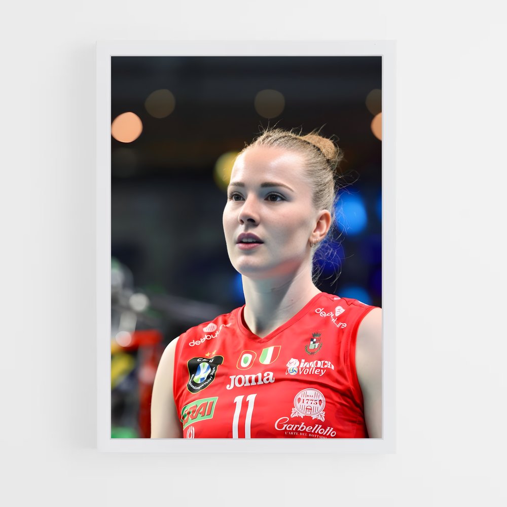 Poster La Gardienne Étoilée – affiche Volleyball (vue 3)